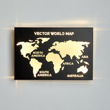 Nordic World Map Lamp