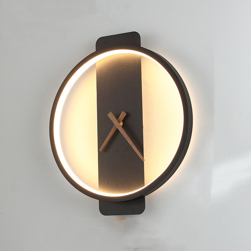 Nordic Wall Clock & Lamp