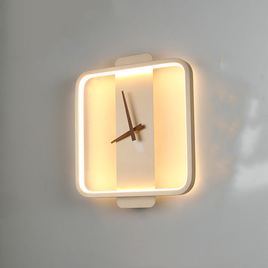 Nordic Wall Clock & Lamp