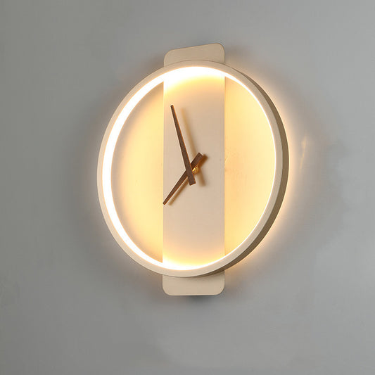 Nordic Wall Clock & Lamp