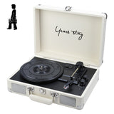 Retro Integrated Vinyl Record Player 2000