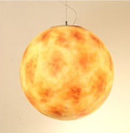 Nordic Industrial Style Moon Lamp Chandelier