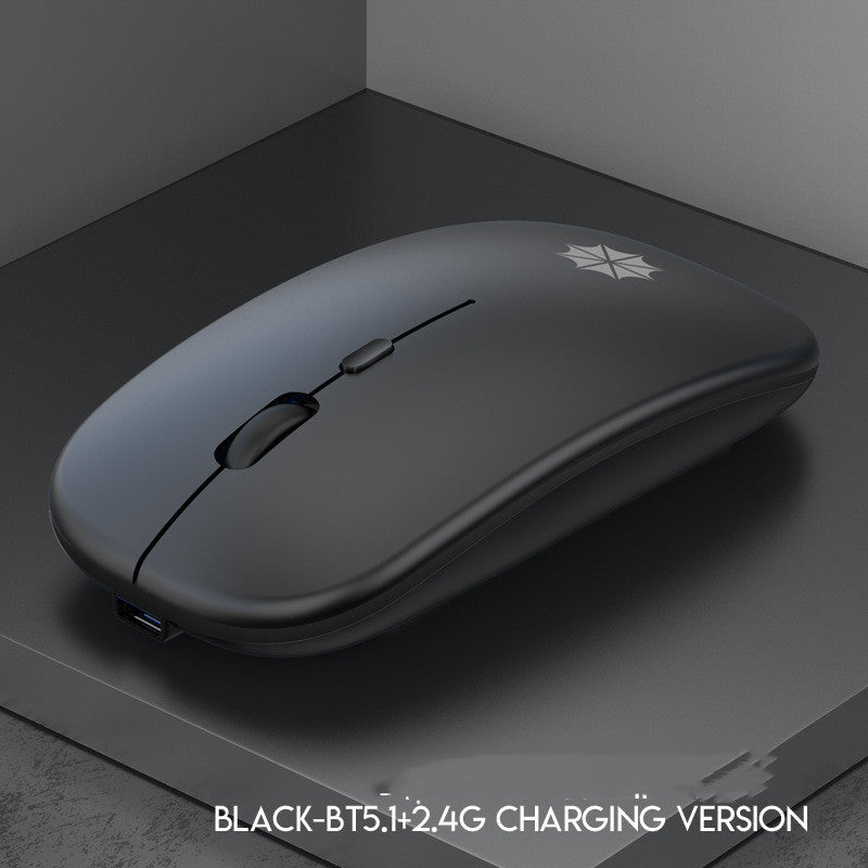 Circuit Core Stealth Mouse: Silent Domination, Sleek Design.