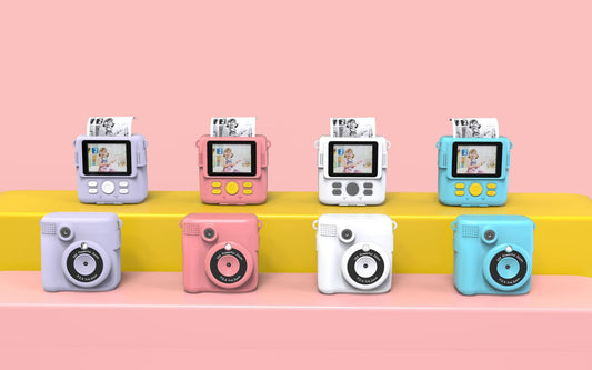 Children's HD Front And Rear Camera Mini Polaroid Camera